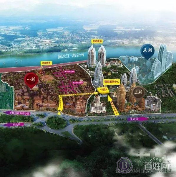 版纳地标性建筑 影视+旅游文化产业园区 告庄西双景